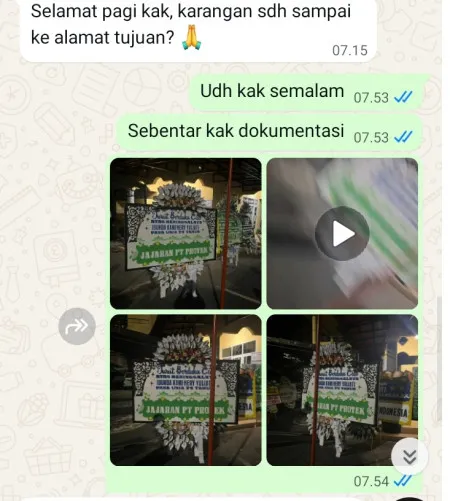 Pengiriman Papan Bunga Selamat Kudaile Slawi